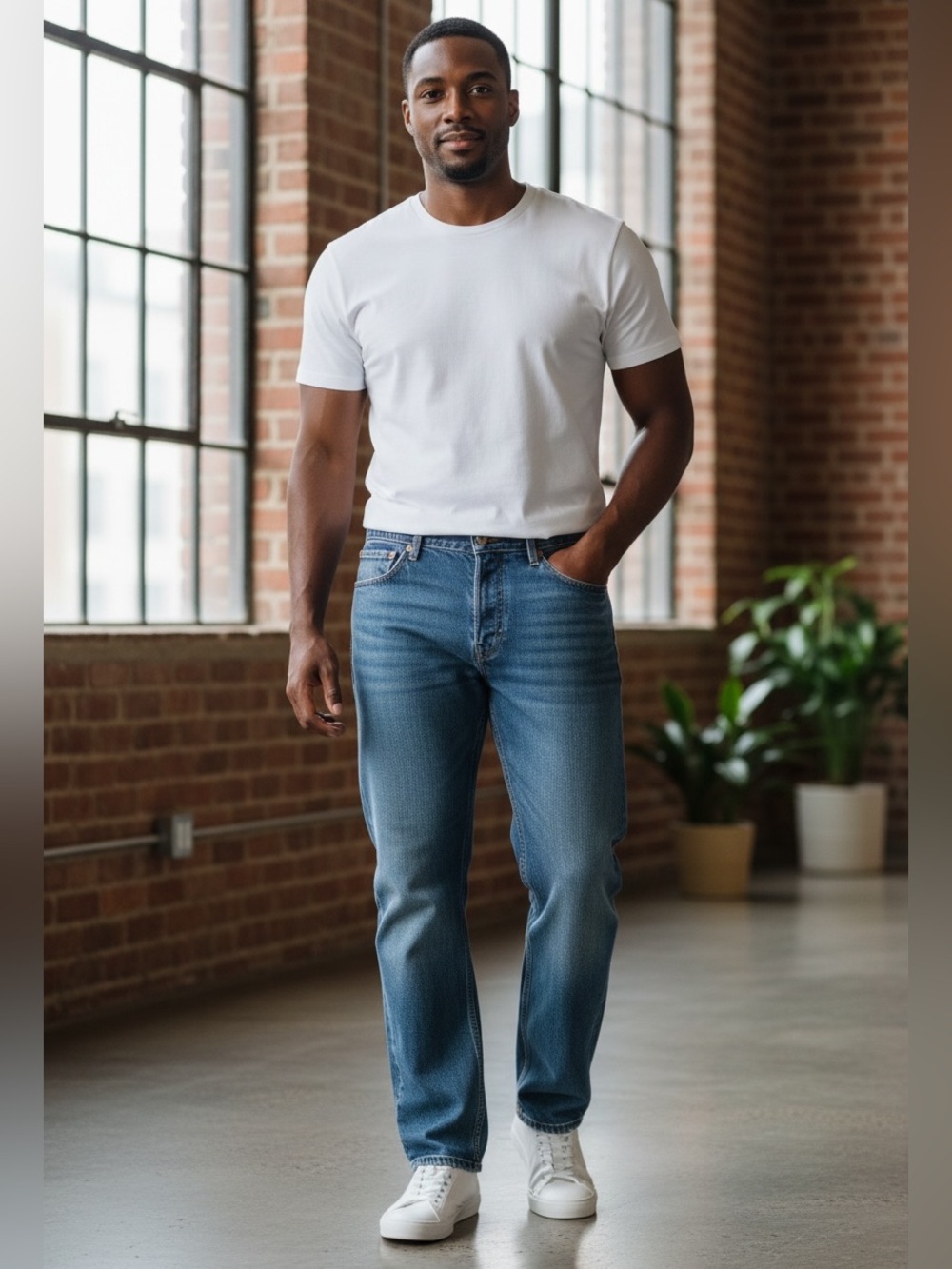 Levi's Relaxed-Fit Men's Jeans - Dark Blue Denim